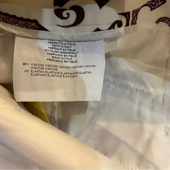 NWOT Etro Pants with Floral and Geometric Design - Picture 4 of 6